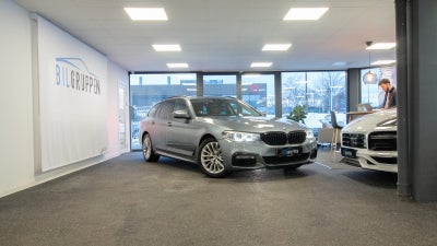 BMW 530d 3,0 Touring M-Sport aut. Diesel aut. Automatgear modelår 2018 km 158000 Koksmetal nysynet k