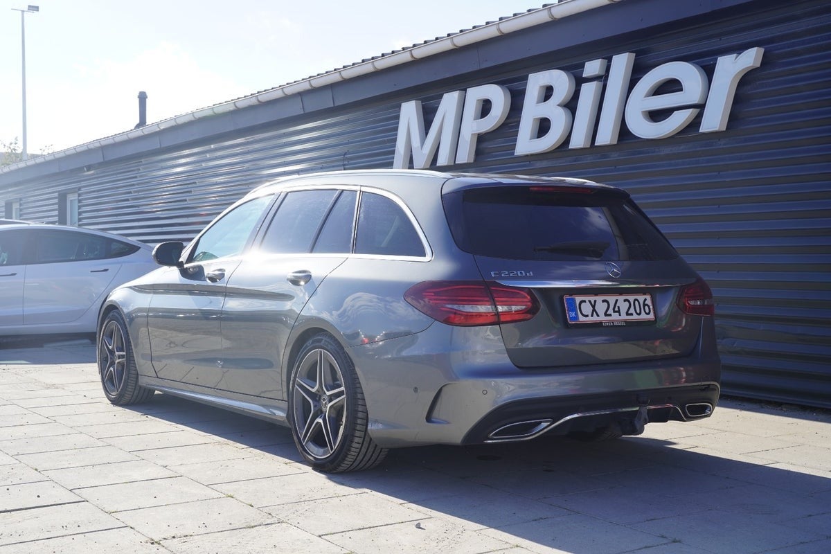 Billede af Mercedes C220 d 2,0 AMG Line stc. aut.