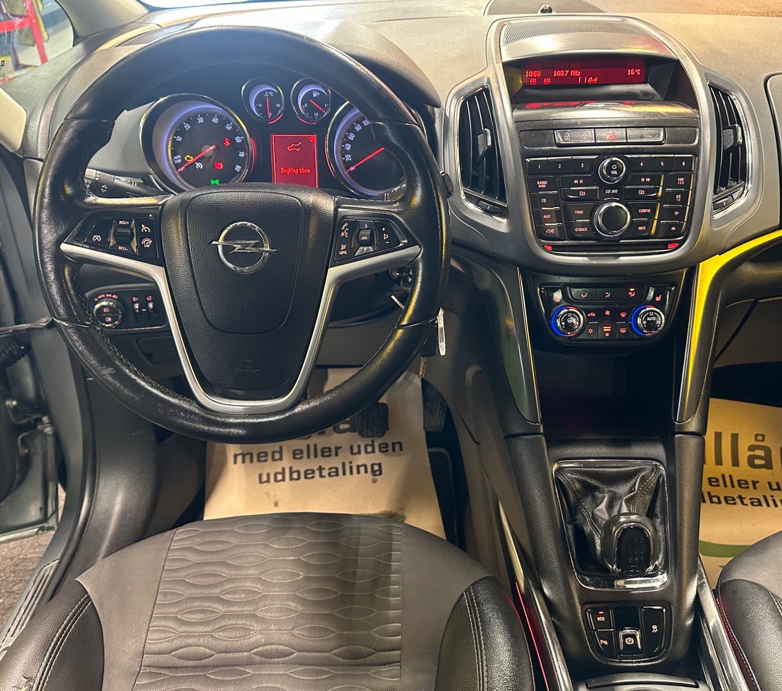 Billede af Opel Zafira Tourer 1,4 T 140 Cosmo eco 7prs