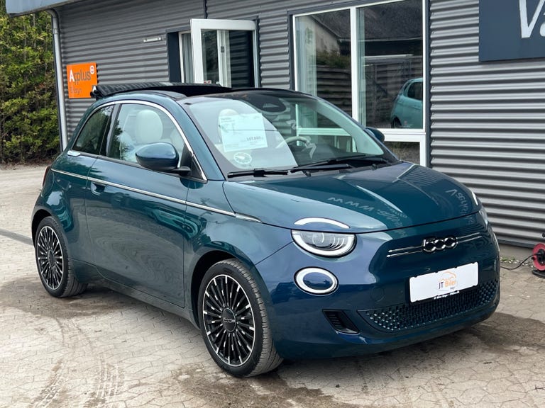 Fiat 500e la Prima Cabrio