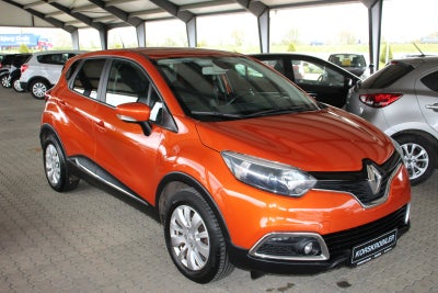 Renault Captur 0,9 TCe 90 Expression Benzin modelår 2014 km 174000 Orange nysynet klimaanlæg ABS air