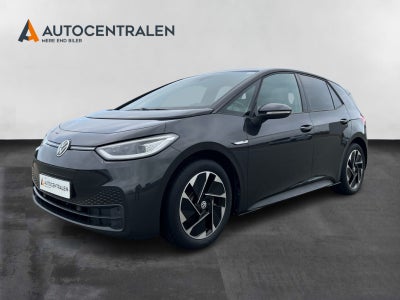 VW ID.3  Pro Performance Family El aut. Automatgear modelår 2020 km 28000 Gråmetal klimaanlæg ABS ai