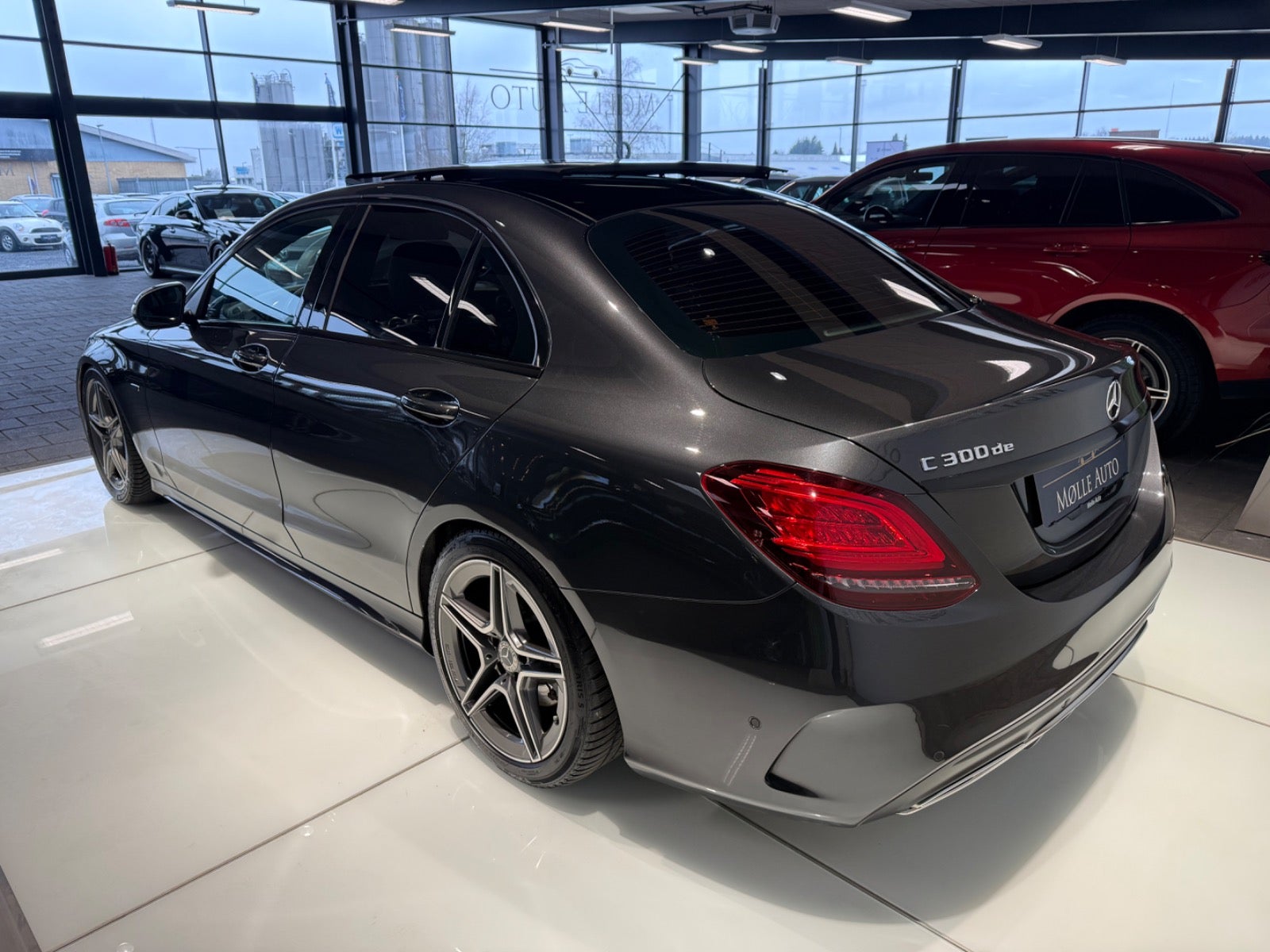 Billede af Mercedes C300 de 2,0 AMG Line aut.