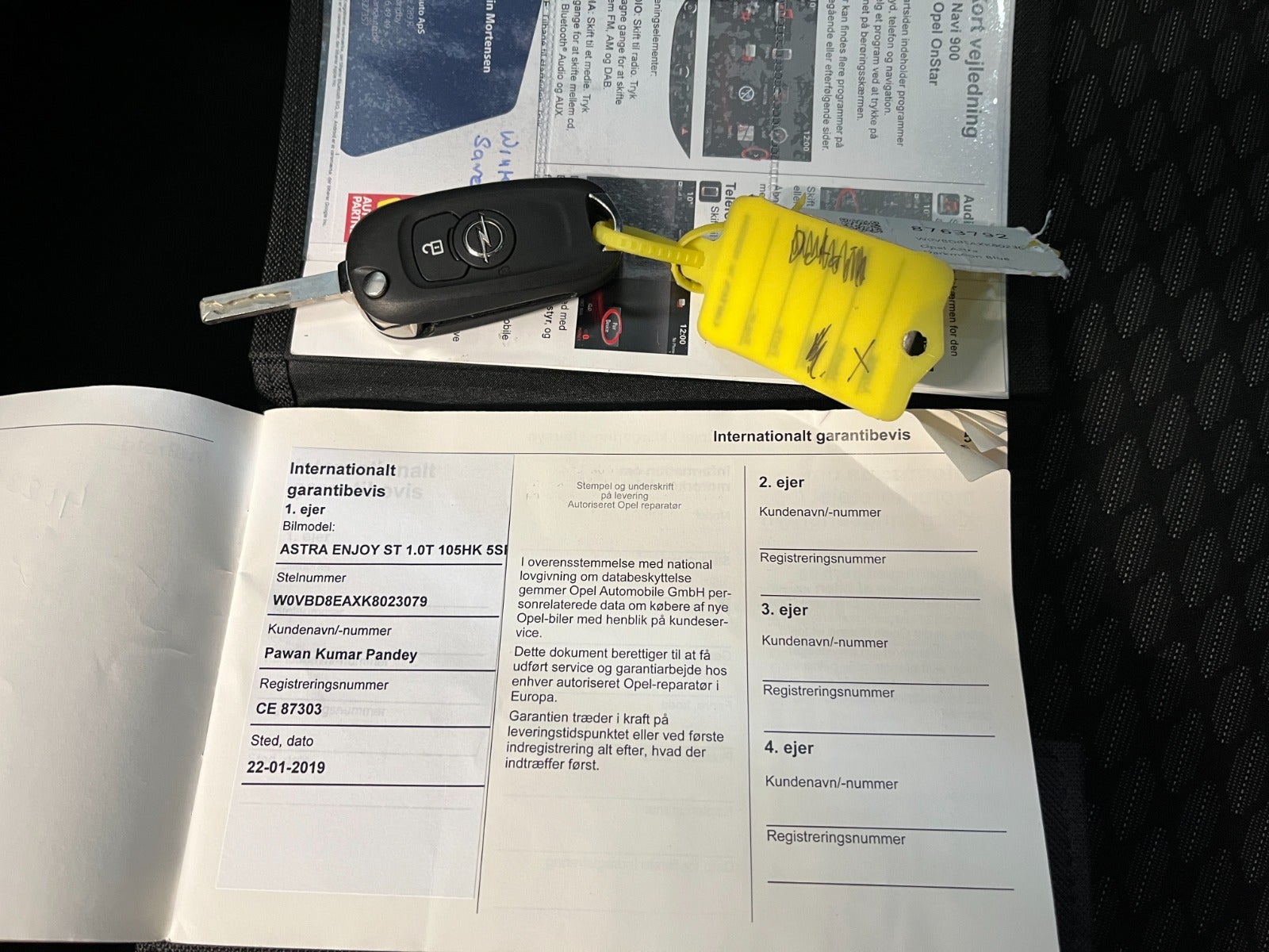 Billede af Opel Astra 1,0 T 105 Enjoy Sports Tourer