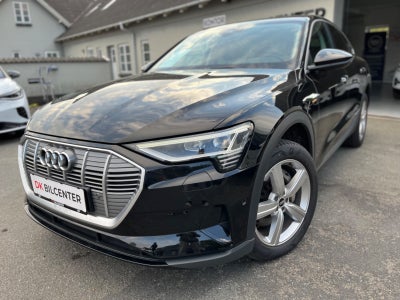 Audi e-tron 50 Sportback quattro El 4x4 4x4 aut. Automatgear modelår 2021 km 41000 Sortmetal nysynet