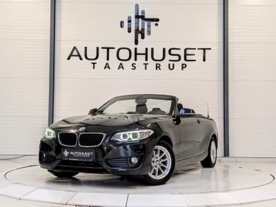 BMW 220i 2,0 Cabriolet aut. 2d