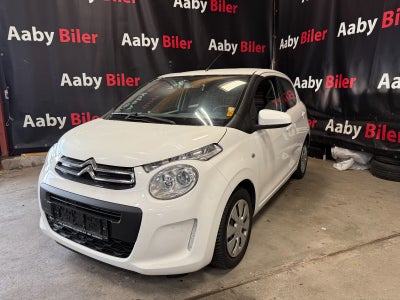 Citroën C1 1,0 e-VTi 68 Shine Benzin modelår 2014 km 186215 Hvid ABS airbag centrallås servostyring,