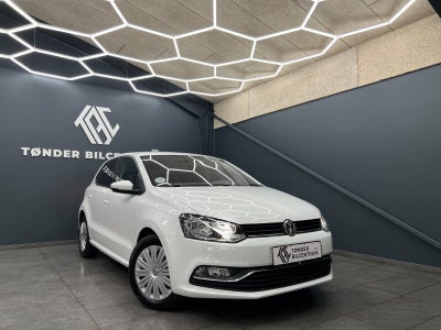 VW Polo 1,2 TSi 90 Comfortline BMT Benzin modelår 2016 km 152000 Hvid træk nysynet klimaanlæg ABS ai