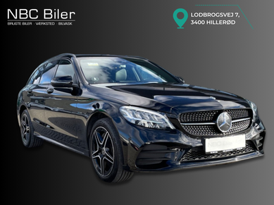 Mercedes C300 de 2,0 AMG Line Night Edition stc. aut. Diesel aut. Automatgear modelår 2021 km 26000 