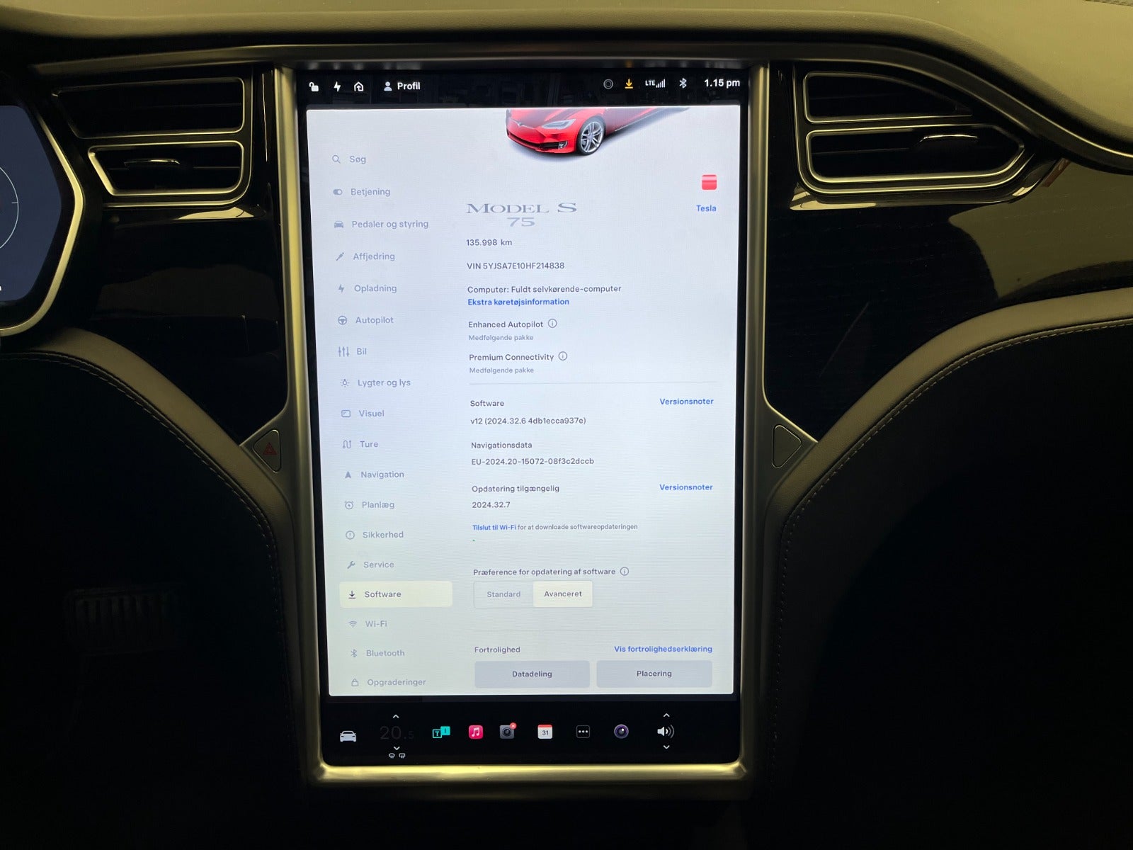 Billede af Tesla Model S  75