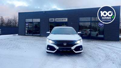 Honda Civic 1,0 VTEC Turbo Elegance Benzin modelår 2019 km 76000 nysynet klimaanlæg ABS airbag alarm