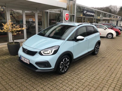 Honda Jazz 1,5 i-MMD Crosstar Executive eCVT Benzin aut. Automatgear modelår 2022 km 2000 Blåmetal A