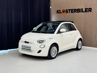 Nyhed El Modelår 2023 Kilometer 9.000 Drivmiddel El Fiat 500e 42 Icon Cabrio . Finansierin