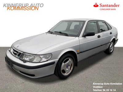 Saab 9-3 2,0i Benzin modelår 1999 km 238000 Sølvmetal træk ABS airbag startspærre servostyring, 🟠 V