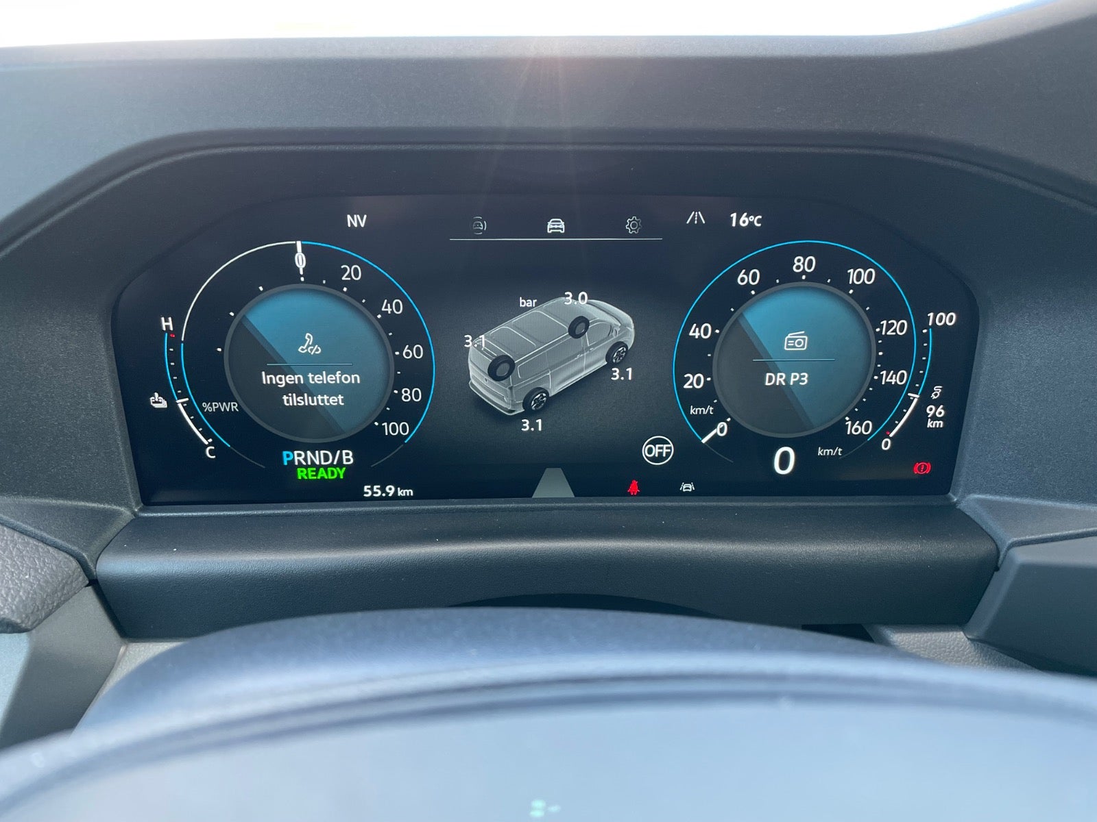 VW e-Transporter Comfort Kassevogn LWB