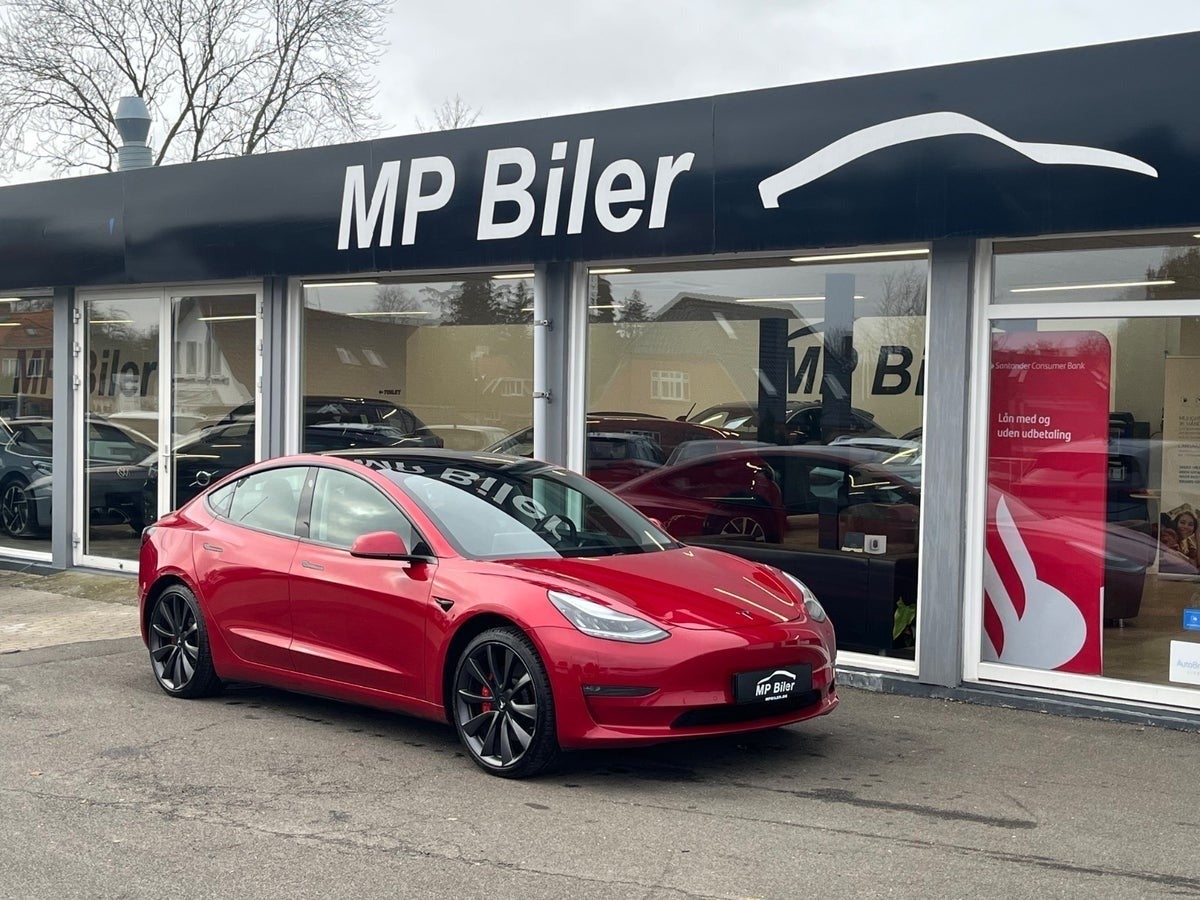 Billede af Tesla Model 3  Performance AWD