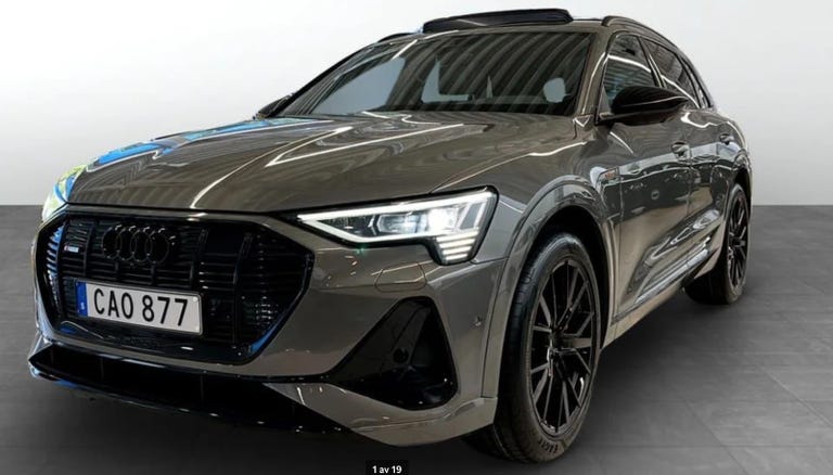 Audi e-tron Black Edition S-line quattro