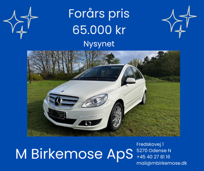 Mercedes B180 2,0 CDi 5d