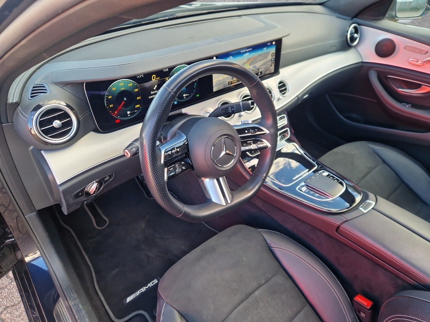 Billede af Mercedes E300 de 2,0 AMG Line stc. aut.